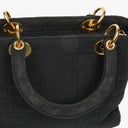 Christian Dior Lady Dior Black Nylon Cannage Bag