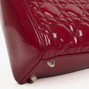 Dior Lady Dior Vintage Patent Calfskin Handbag