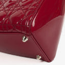 Dior Lady Dior Vintage Patent Calfskin Handbag