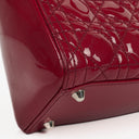 Dior Lady Dior Vintage Patent Calfskin Handbag