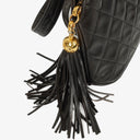 Chanel Black Quilted Lambskin Crossbody Bag
