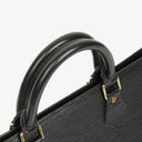 Sac Louis Vuitton Sac Triangle en cuir EPI noir