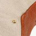 Hermes Victoria I 43 Toile Clemence Leather Travel Bag