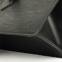 Sac Louis Vuitton Sac Triangle en cuir EPI noir