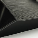 Sac Louis Vuitton Sac Triangle en cuir EPI noir