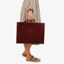Cartier Must de Cartier Burgundy Briefcase