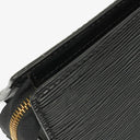 Sac Louis Vuitton Sac Triangle en cuir EPI noir