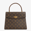 Louis Vuitton Malesherbes Monogram Canvas Handbag
