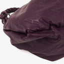 Bottega Veneta Aquilone Fortune Cookie Purple Leather Hobo Bag
