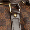 Louis Vuitton Keepall 55 Bandoulière Damier Ebene Travel Bag