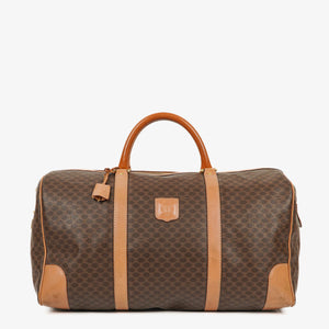Celine Vintage Macadam Triomphe Travel Bag