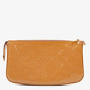 Louis Vuitton Vernis Pochette Accessories NM Rose Velours