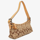 Coach Beige Baguette Sholuder Bag