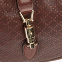 Gucci New Jackie Diamante Leather Bamboo Tassel Hobo Bag