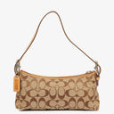 Coach Beige Baguette Sholuder Bag