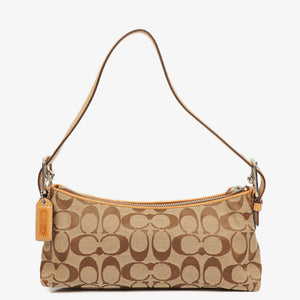 Coach Beige Baguette Sholuder Bag