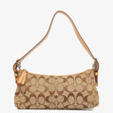 Coach Beige Baguette Sholuder Bag