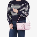 Coach Pink Soho Buckle Shoulder Bag