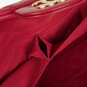 Chanel Valentine Charm Red Quilted Lambskin Flap Bag