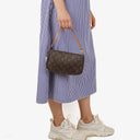 Louis Vuitton Pochette Accessoires Monogram Canvas Clutch Handbag
