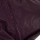Bottega Veneta Aquilone Fortune Cookie Purple Leather Hobo Bag