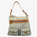 Louis Vuitton Baggy GM Monogram Denim Shoulder Bag