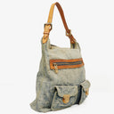 Louis Vuitton Baggy GM Monogram Denim Shoulder Bag