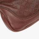 Gucci New Jackie Diamante Leather Bamboo Tassel Hobo Bag