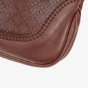 Gucci New Jackie Diamante Leather Bamboo Tassel Hobo Bag
