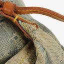 Louis Vuitton Baggy GM Monogram Denim Shoulder Bag