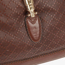 Gucci New Jackie Diamante Leather Bamboo Tassel Hobo Bag
