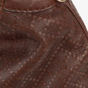 Gucci New Jackie Diamante Leather Bamboo Tassel Hobo Bag
