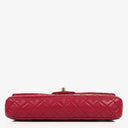 Chanel Valentine Charm Red Quilted Lambskin Flap Bag