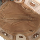 Sac cabas shopping North/South Deauville en toile beige Chanel
