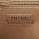 Sac cabas shopping North/South Deauville en toile beige Chanel