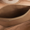 Sac cabas shopping North/South Deauville en toile beige Chanel