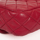 Chanel Valentine Charm Red Quilted Lambskin Flap Bag