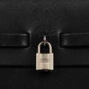 Hermes Herbag Canvas Vache Hunter Black 2 In 1 Bag