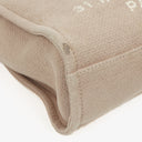 Sac cabas shopping North/South Deauville en toile beige Chanel