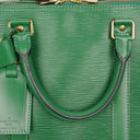 Louis Vuitton Keepall 55 Green EPI Leather Travel Bag