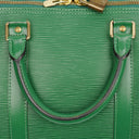 Louis Vuitton Keepall 55 Green EPI Leather Travel Bag