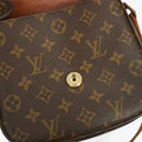 Louis Vuitton Saint Cloud Vintage MM Monogram Canvas Crossbody Bag