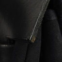 Hermes Herbag Canvas Vache Hunter Black 2 In 1 Bag