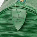 Louis Vuitton Keepall 55 Green EPI Leather Travel Bag