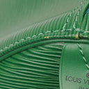 Louis Vuitton Keepall 55 Green EPI Leather Travel Bag