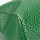 Louis Vuitton Keepall 55 Green EPI Leather Travel Bag