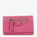 Balenciaga Le City Long Azalee Leather Coin And Card Holder