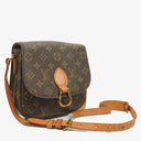 Louis Vuitton Saint Cloud Vintage MM Monogram Canvas Crossbody Bag