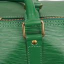 Louis Vuitton Keepall 55 Green EPI Leather Travel Bag