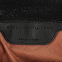 Stella McCartney Falabella Mini Tote Black Vegan Shaggy Deer Fold Over Bag